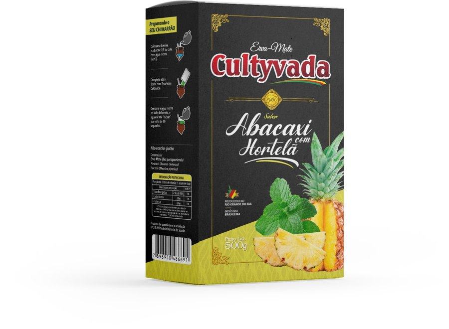 Cultyvada sabor Abacaxi com Hortelã