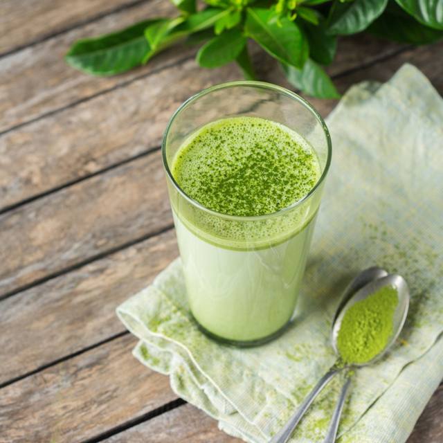 Matcha de erva-mate